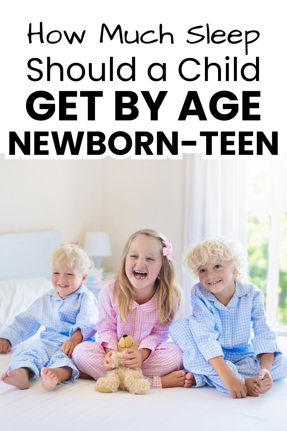 How much sleep should a newborn get by age pinnable image