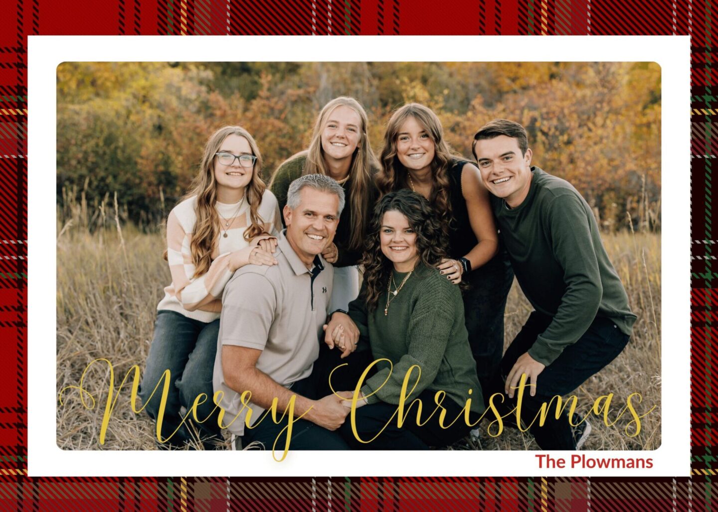 Plowman Christmas card 2025