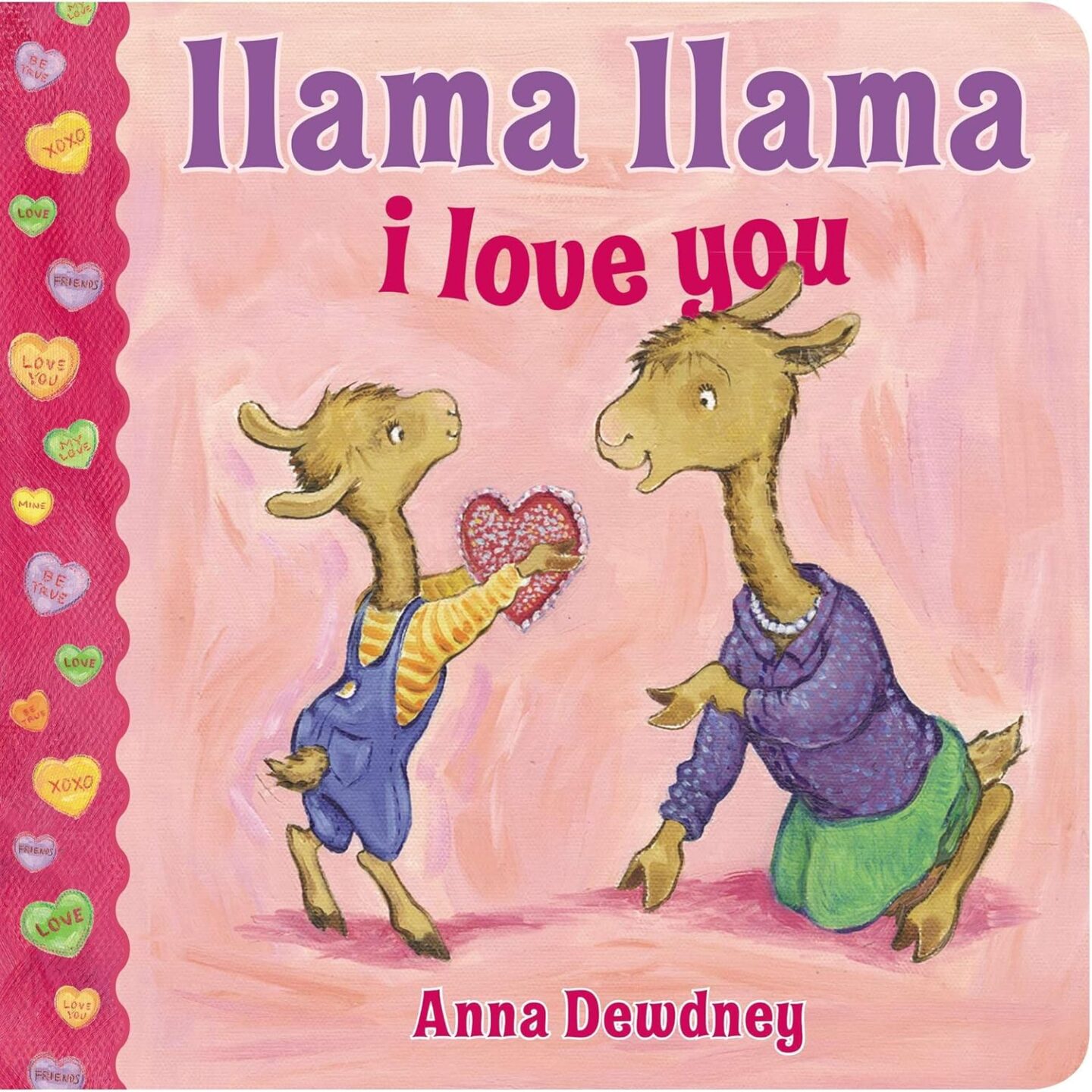 "Llama Llama I Love You" by Anna Dewdney book cover