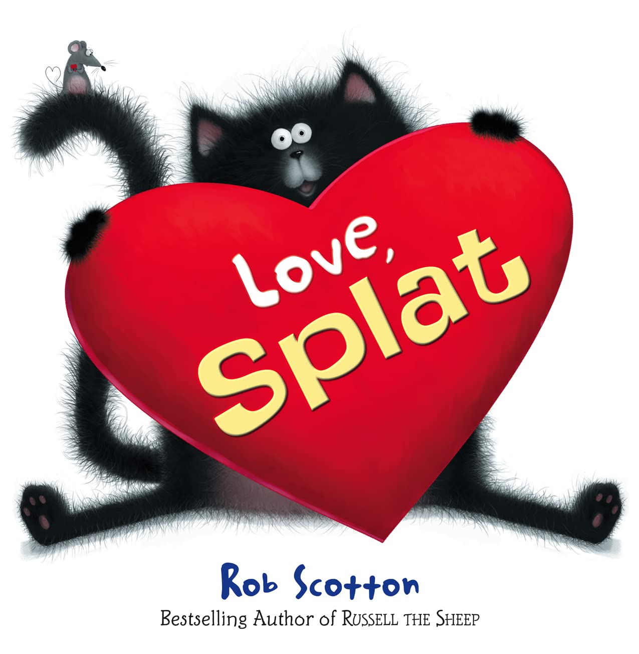"Love, Splat" by Rob Scotton book cover