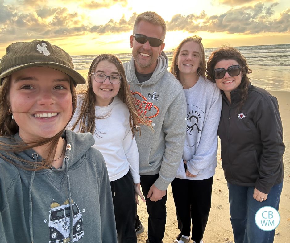 Our family in San Diego California