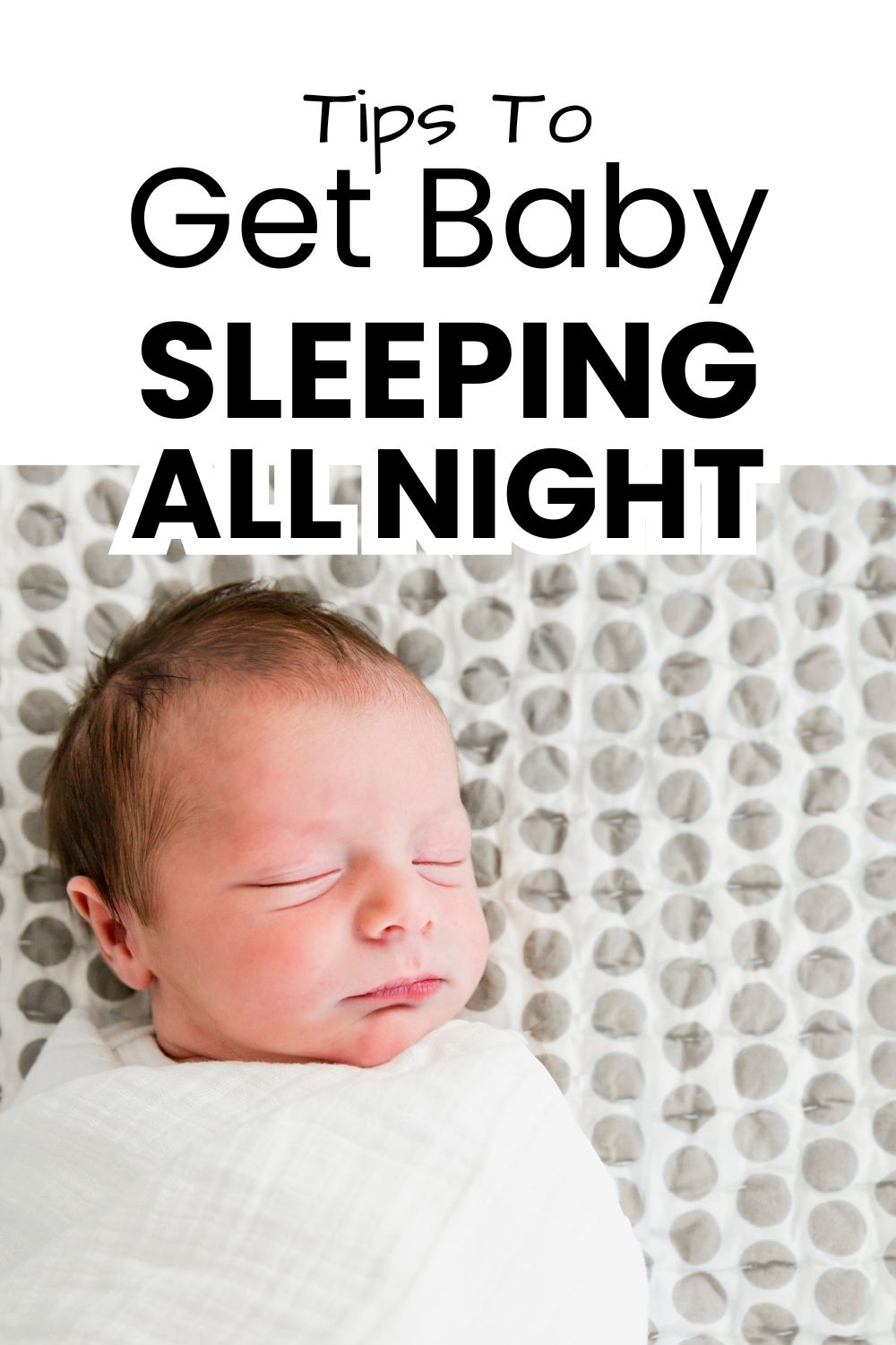 Get baby sleeping all night pinnable image