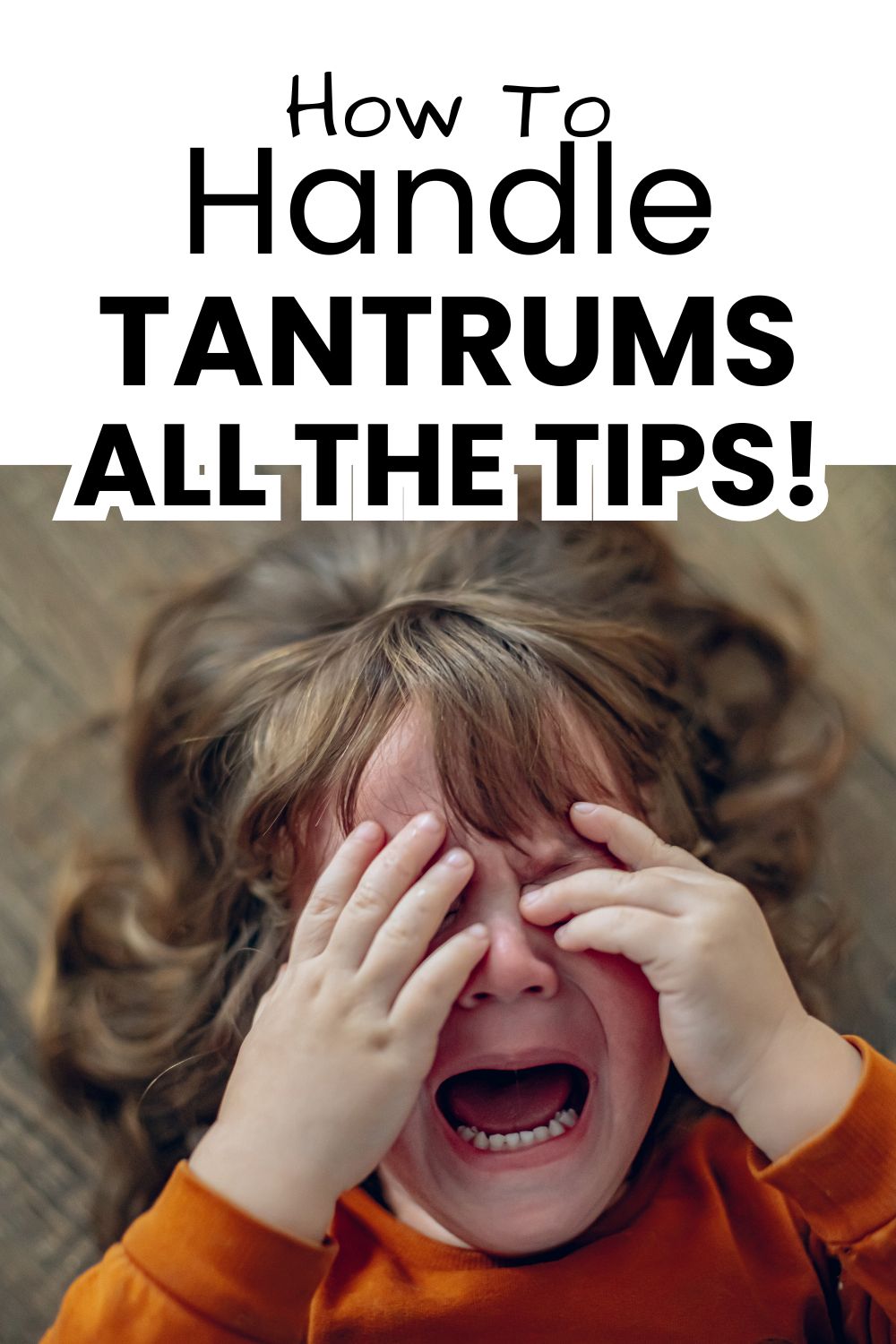 Tantrums tips pinnable image