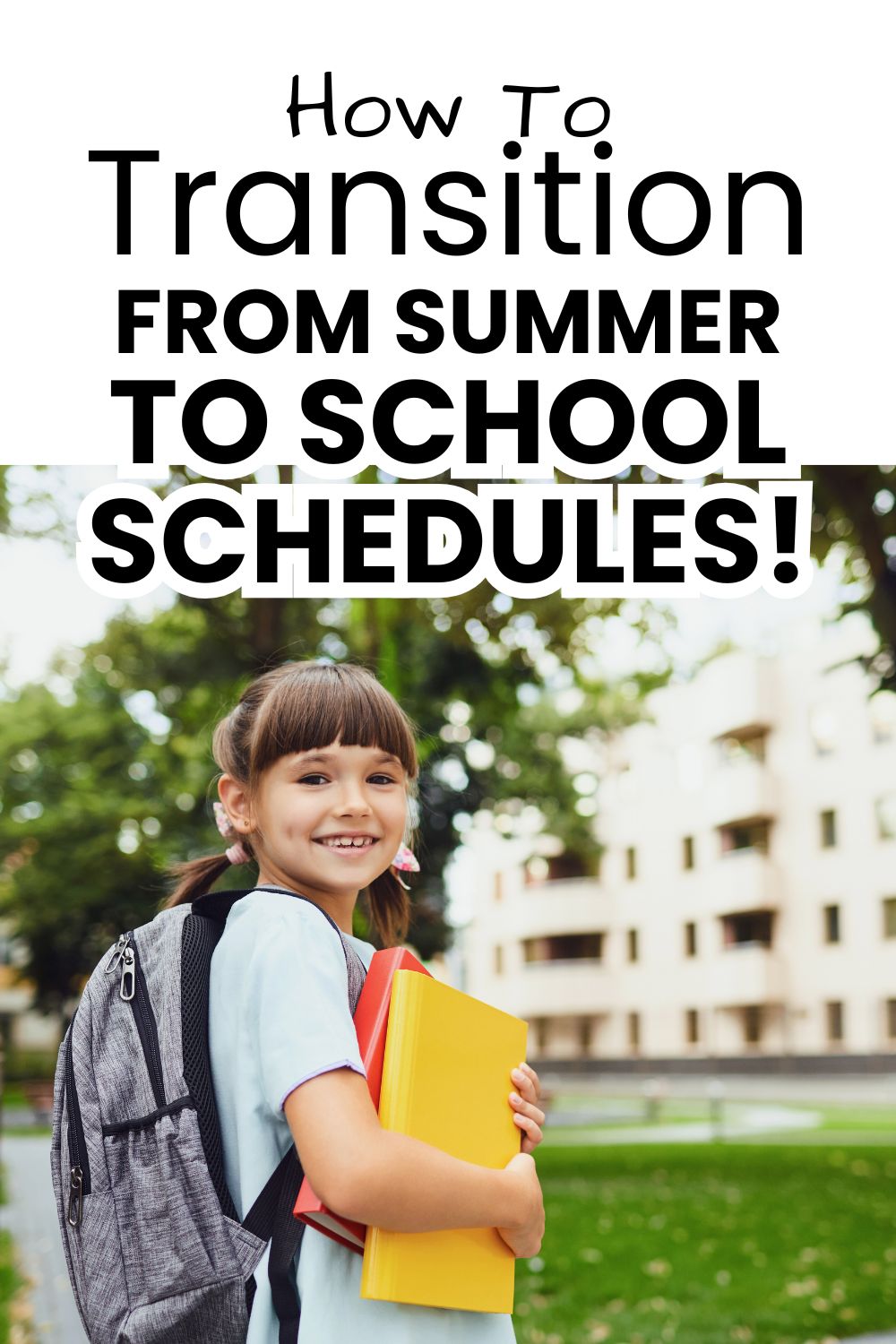 Back to school transition pinnable image