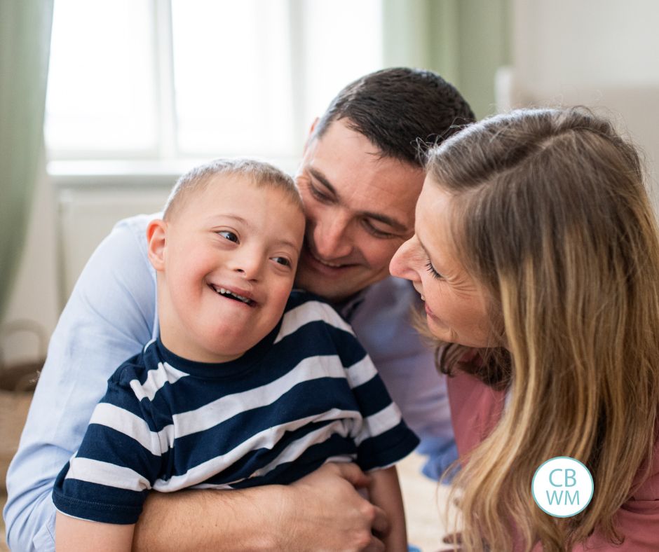 Parents with their child