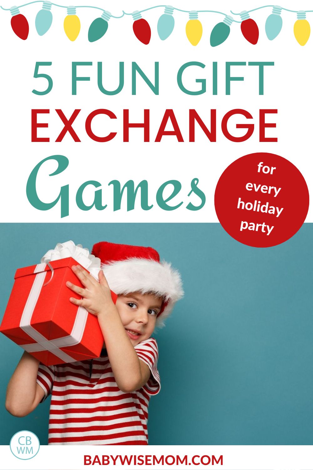 Gift exchange games pinnable image