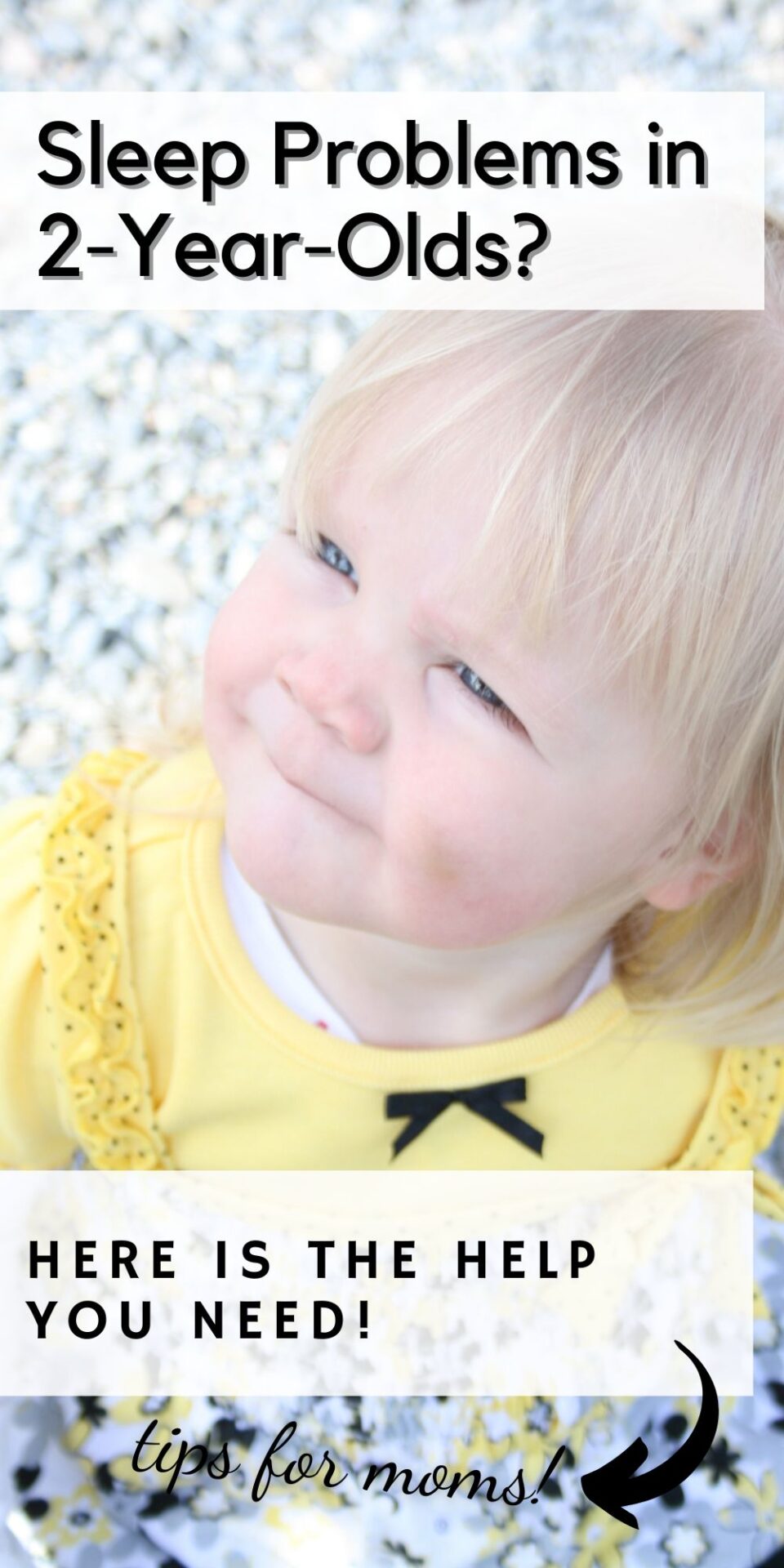 2 year old sleep problems pinnable image