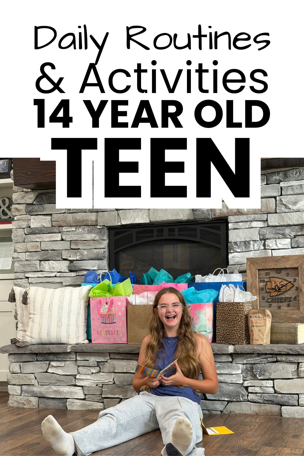 14 year old teen summary pinnable image