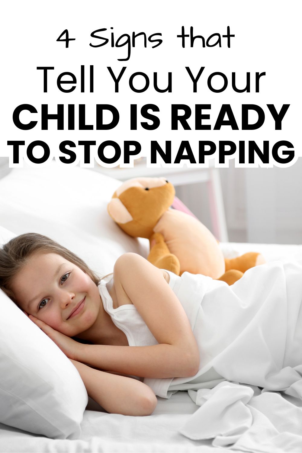 How to Know When Your Child is Ready to Stop Napping: 4 Signs to Watch For pinnable image