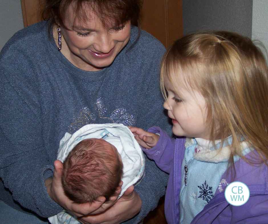 Kaitlyn meeting McKenna at the hospital