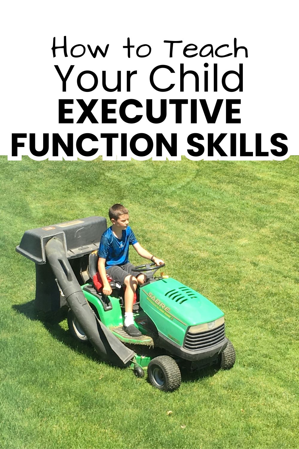 How to Teach Your Child Executive Function Skills pinnable image